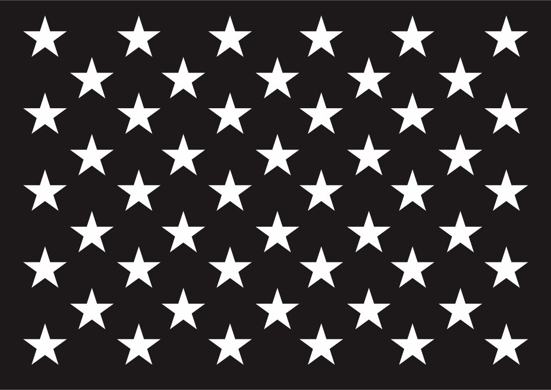 3 Pack 50 Star Stencil American Flag Star Templates For Painting Worksheets Library