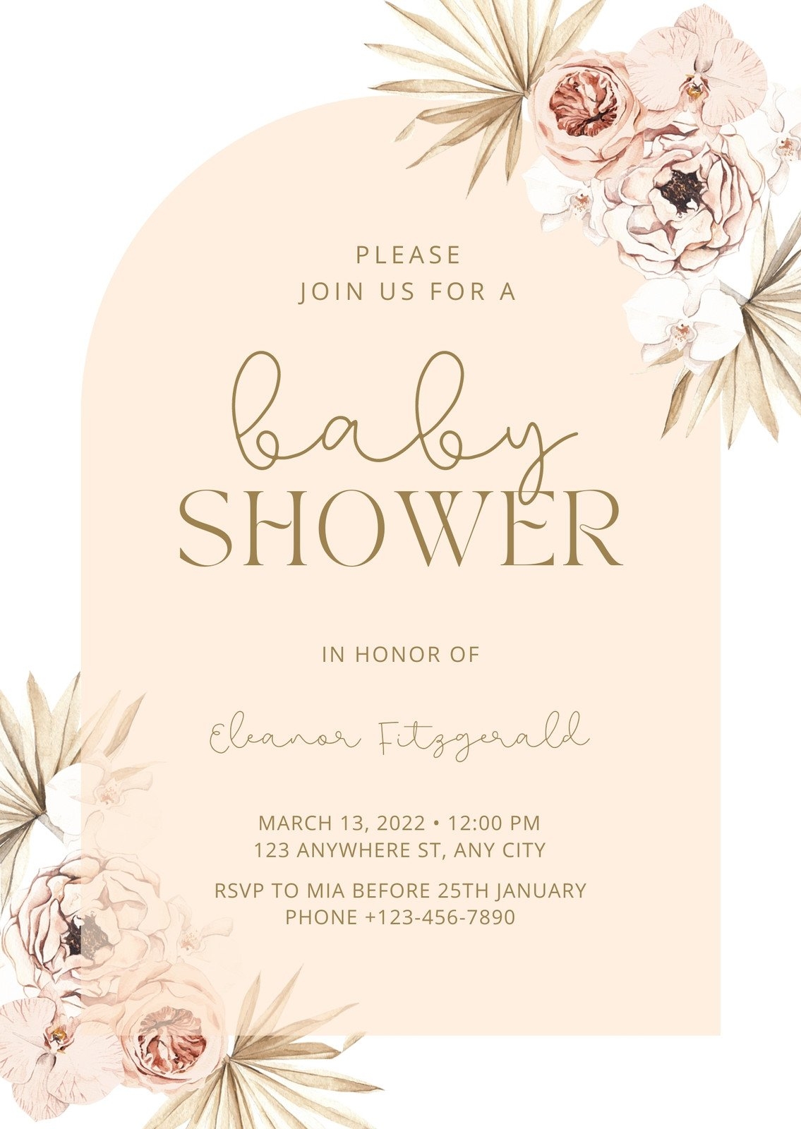 Free Printable Baby Shower Invitation Templates