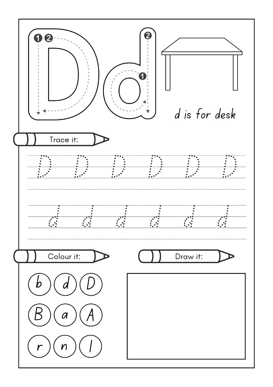 Free Printable Preschool Worksheets Tracing Letters
