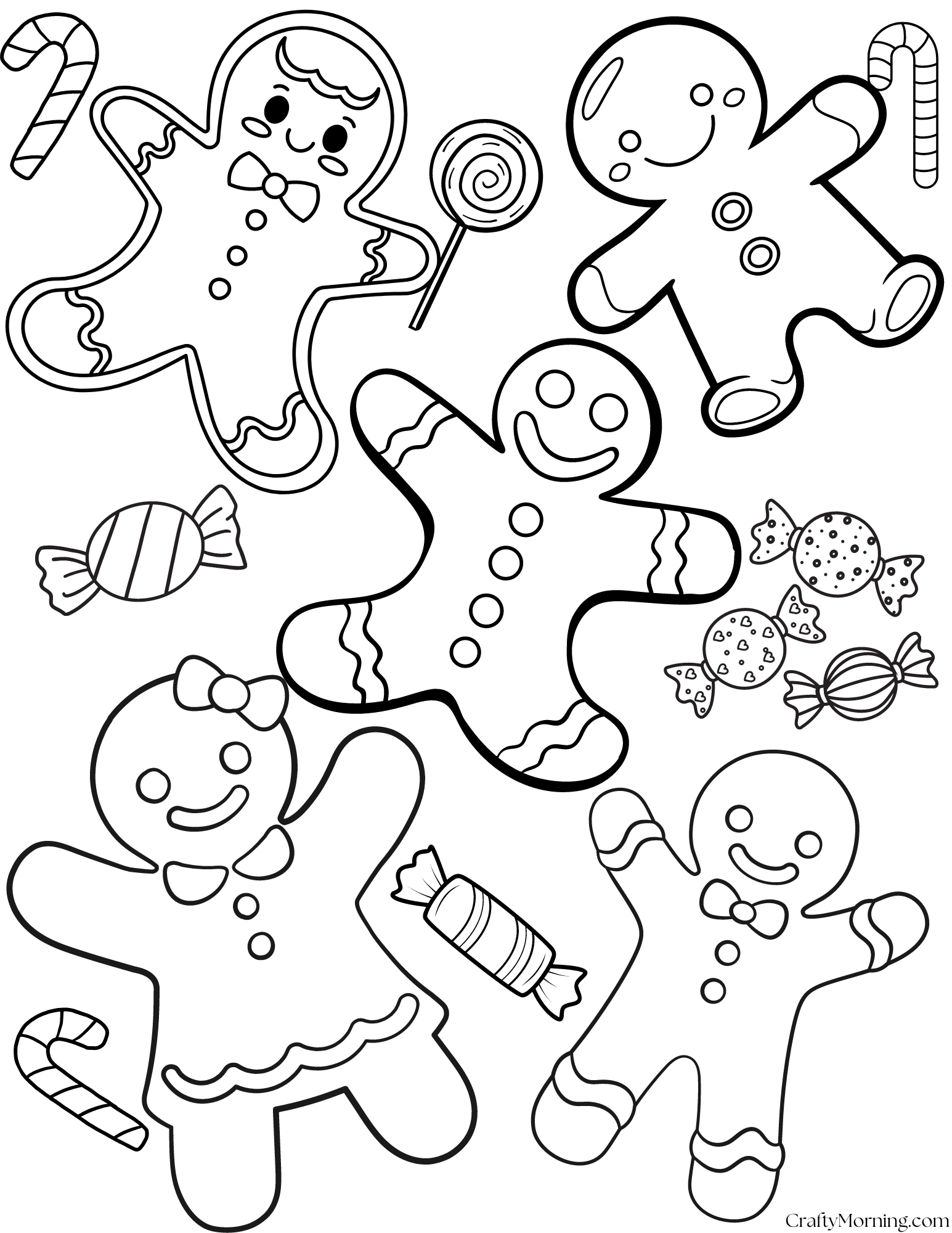Free Printable Christmas Coloring Worksheets