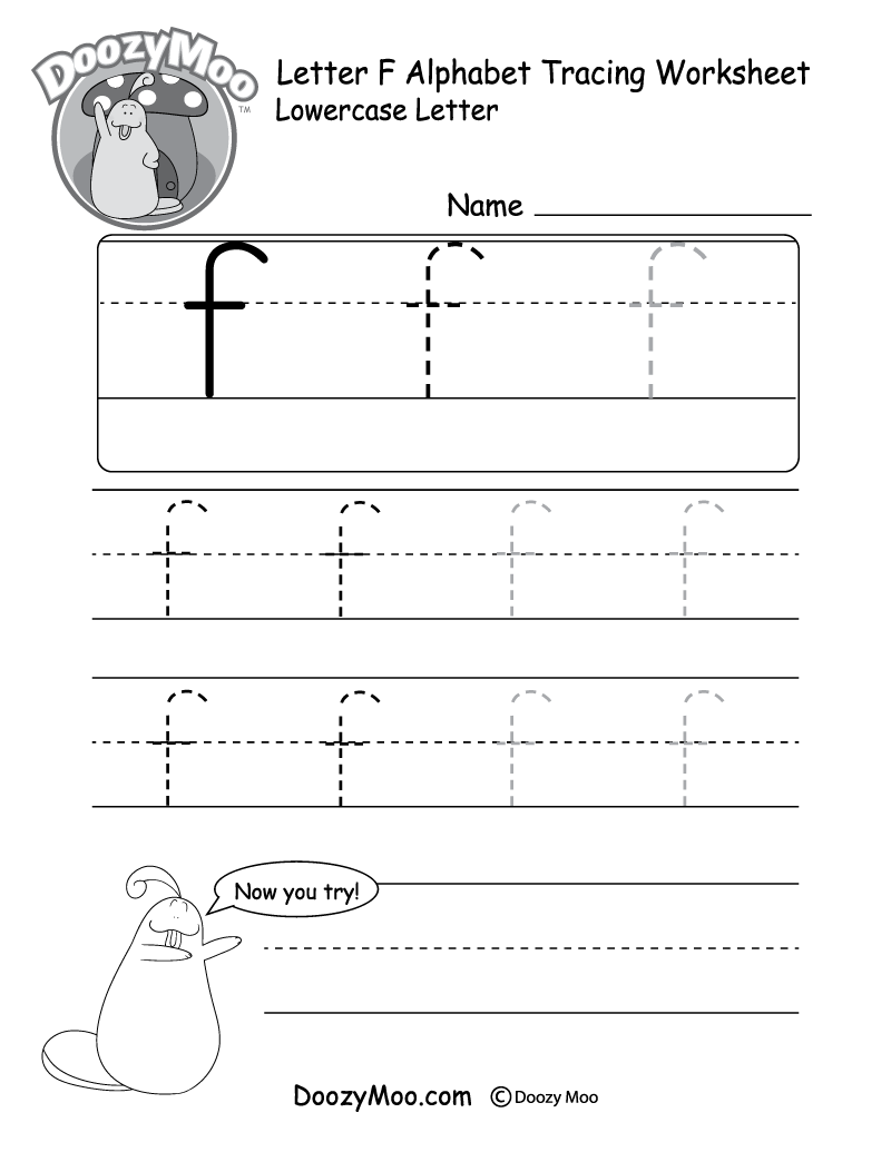 Free Printable Alphabet Tracing Worksheets