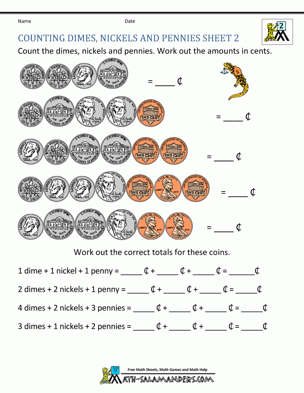 Second Grade Math Worksheets Free Printable