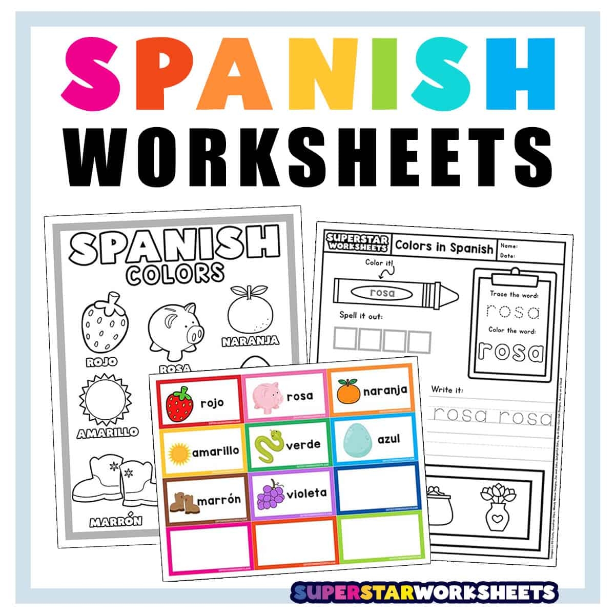 Free Printable Worksheets In Spanish