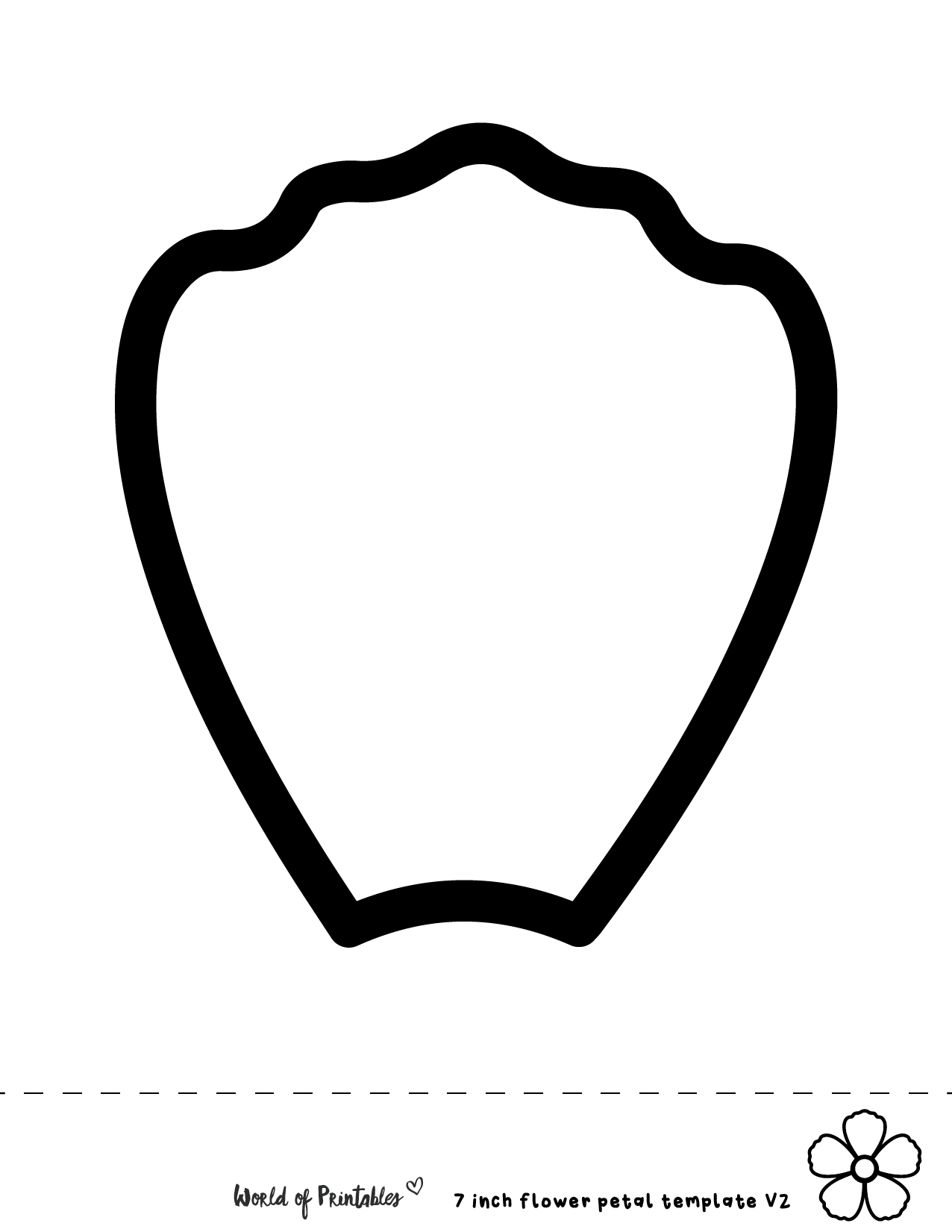 40 Flower Petal Templates World Of Printables