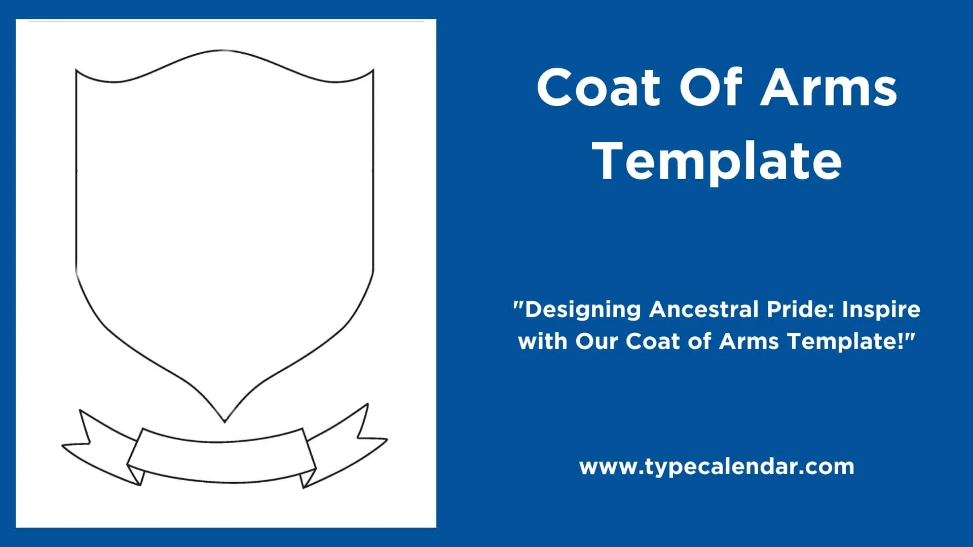 50 Free Printable Coat Of Arms Templates Editable PDF 