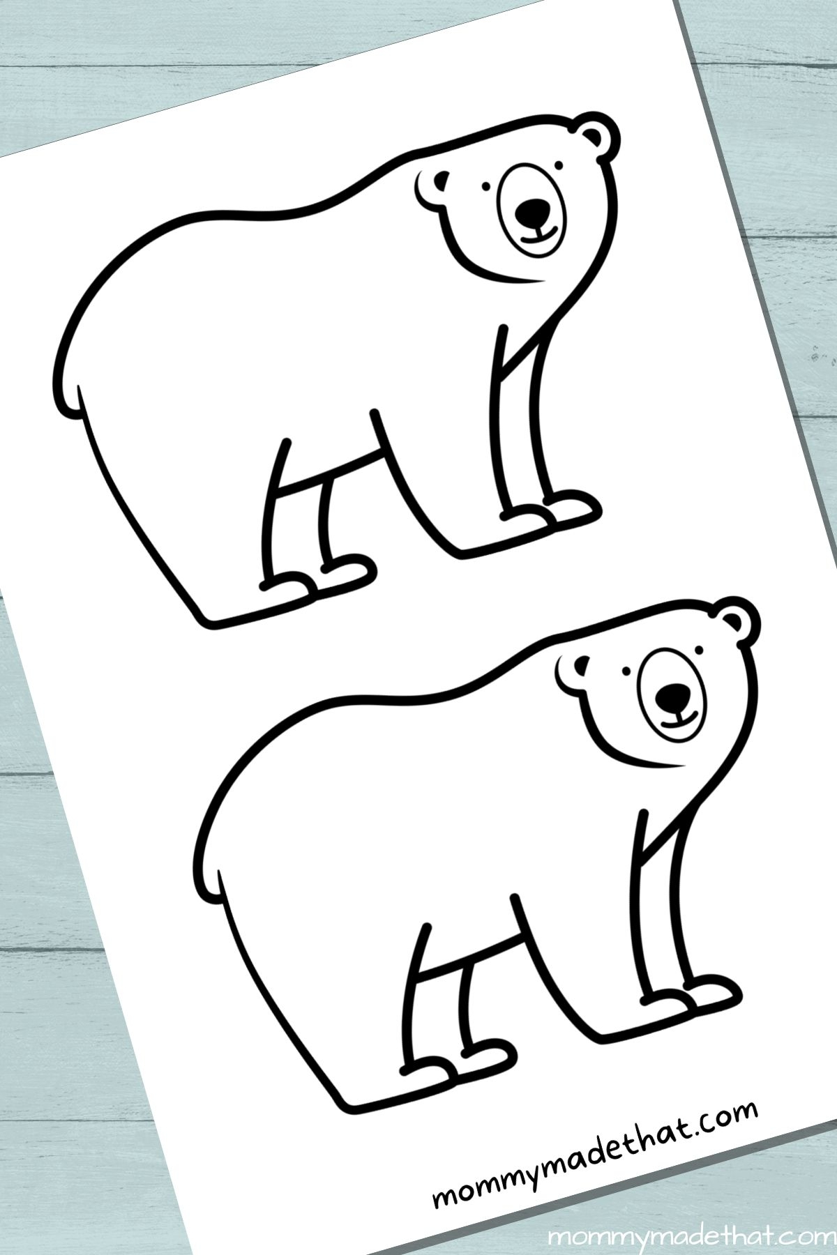 Adorable Polar Bear Templates Free Printables Adorable Polar Bear Templates Free Printables