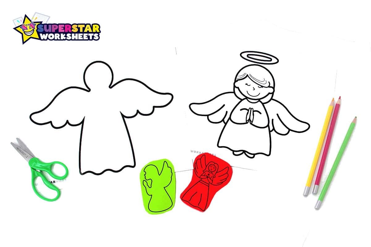 Cut Out Angel Template Printable Free Cut Out Angel Template Printable Free
