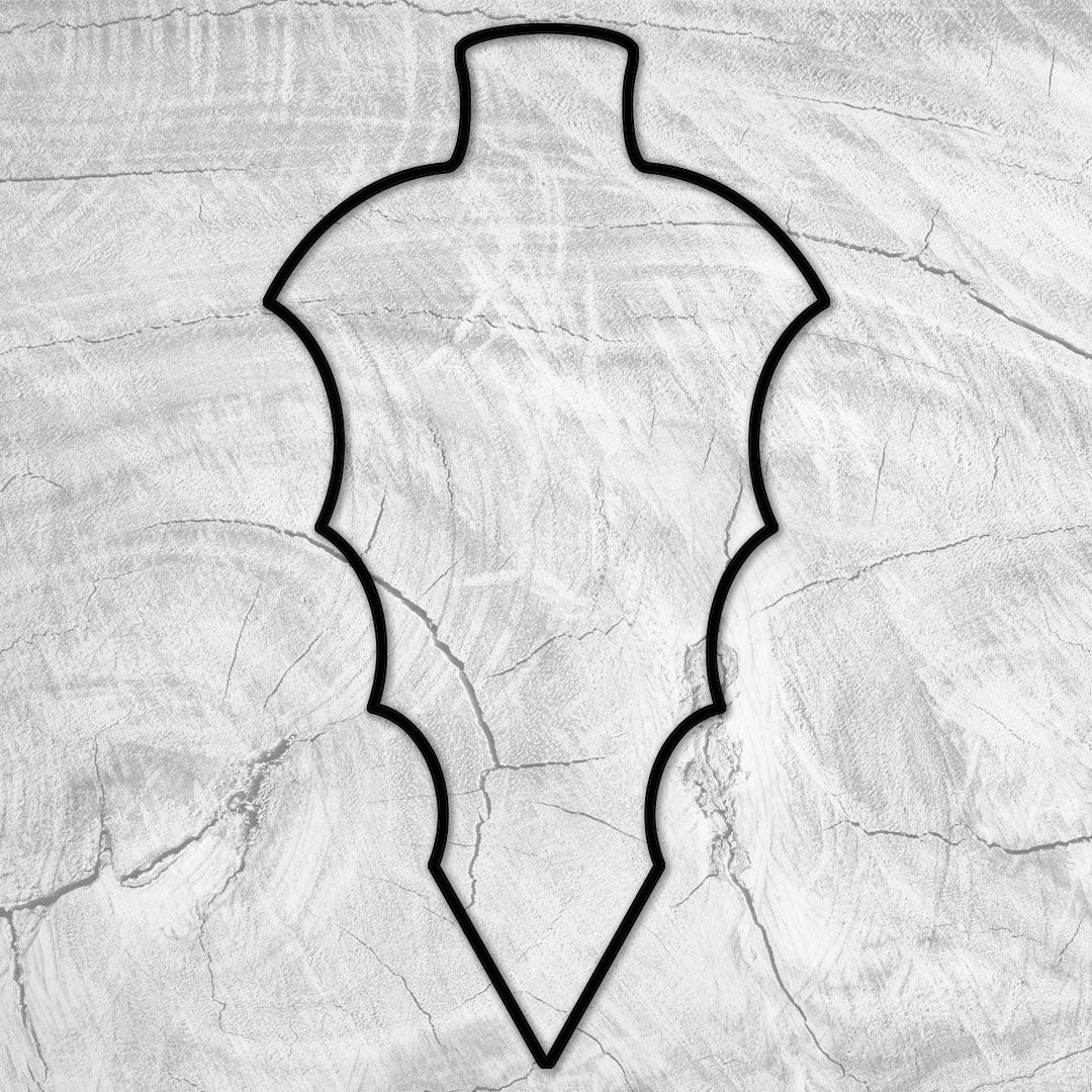 Award Taxidermy Mount Plaque Style 5 Arrowhead Acrylic Router Te Crafted Elements