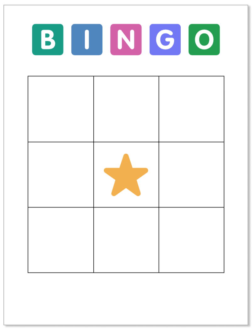 Blank Bingo Card Templates 5x5 4x4 3x3 Free PDFs Blank Bingo Card Templates 5x5 4x4 3x3 Free PDFs