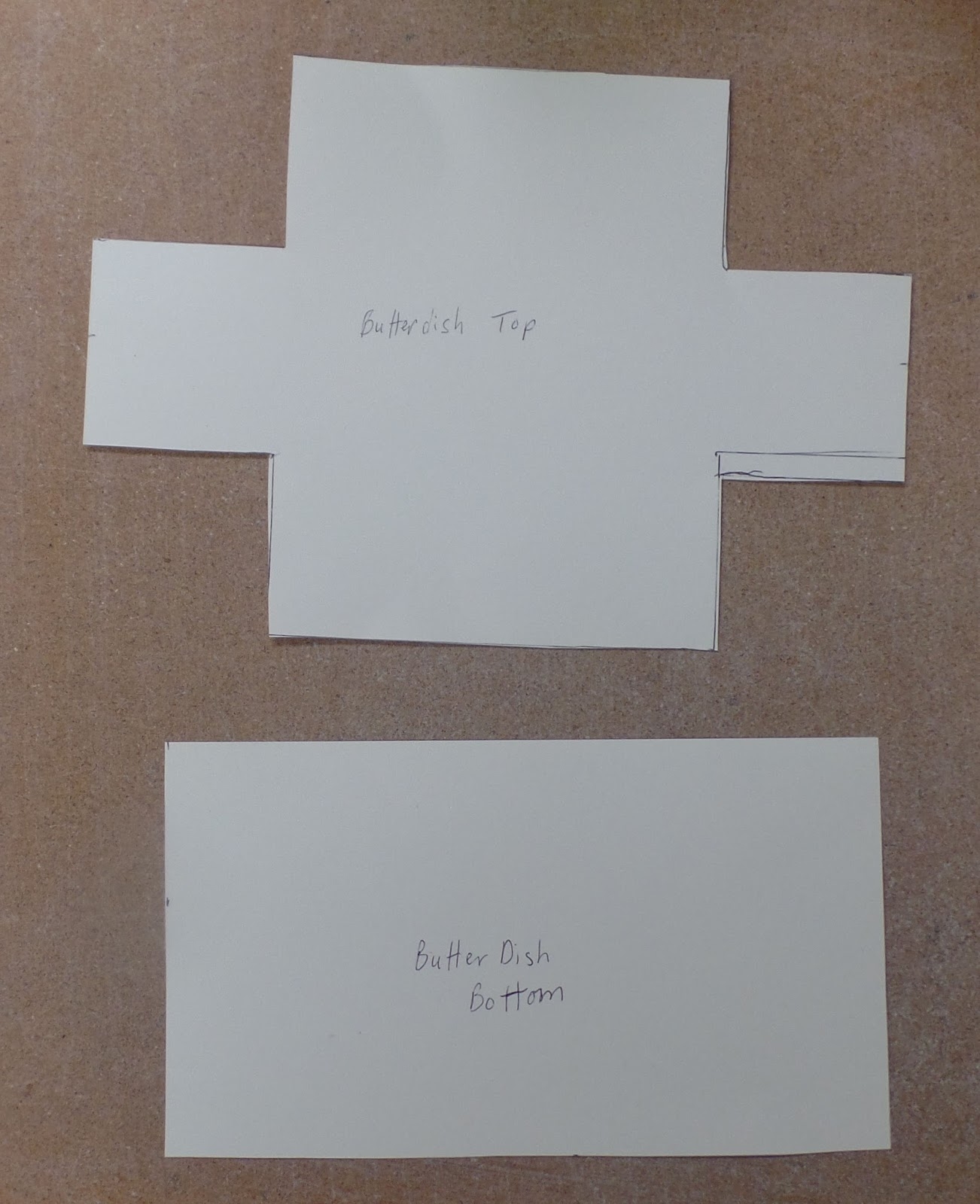 Blue Starr Gallery Butter Dish Template Tribulations