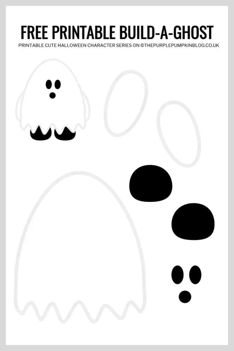 Free Printable Ghost Template Printable