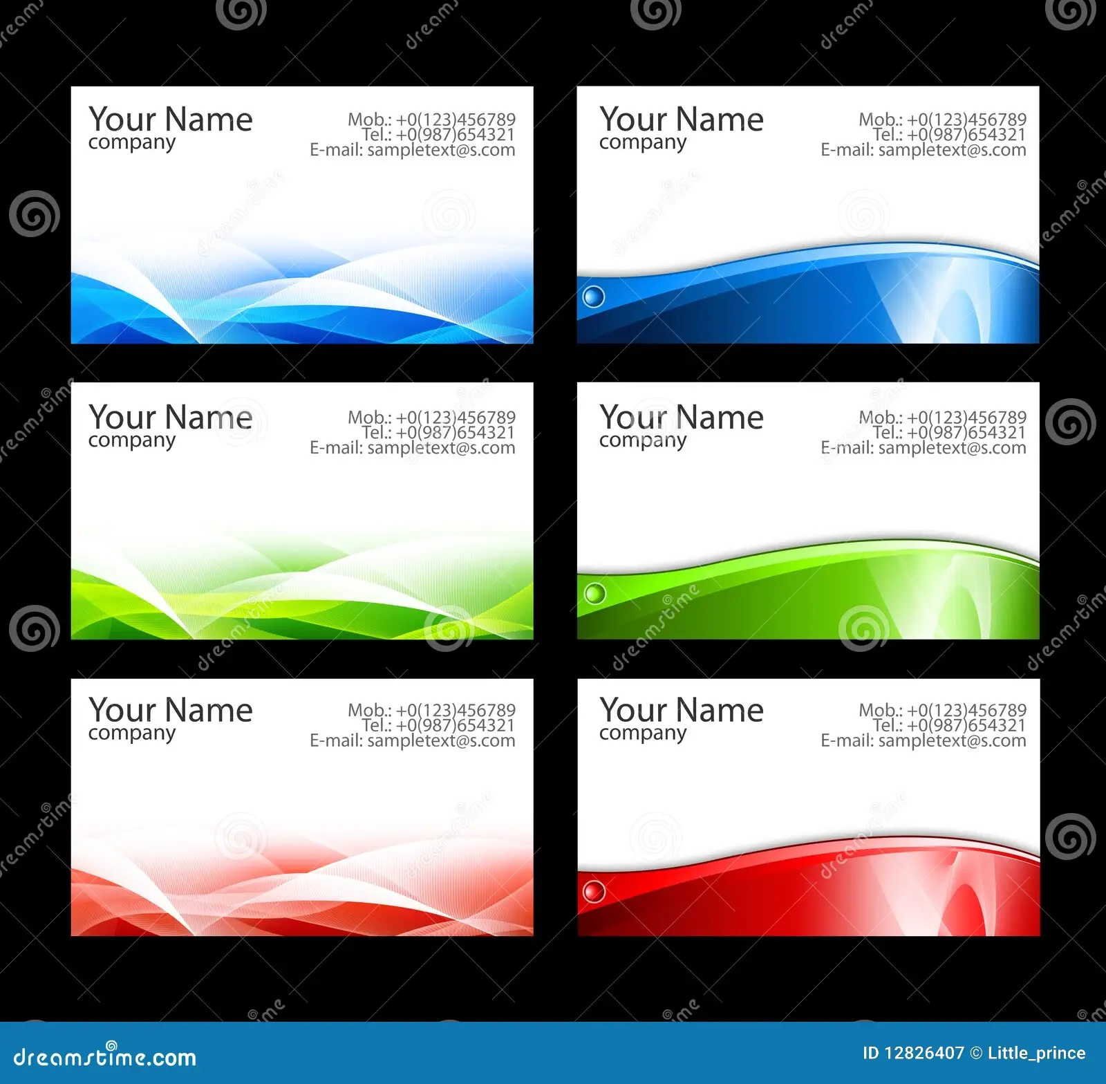 Free Editable Printable Business Card Templates
