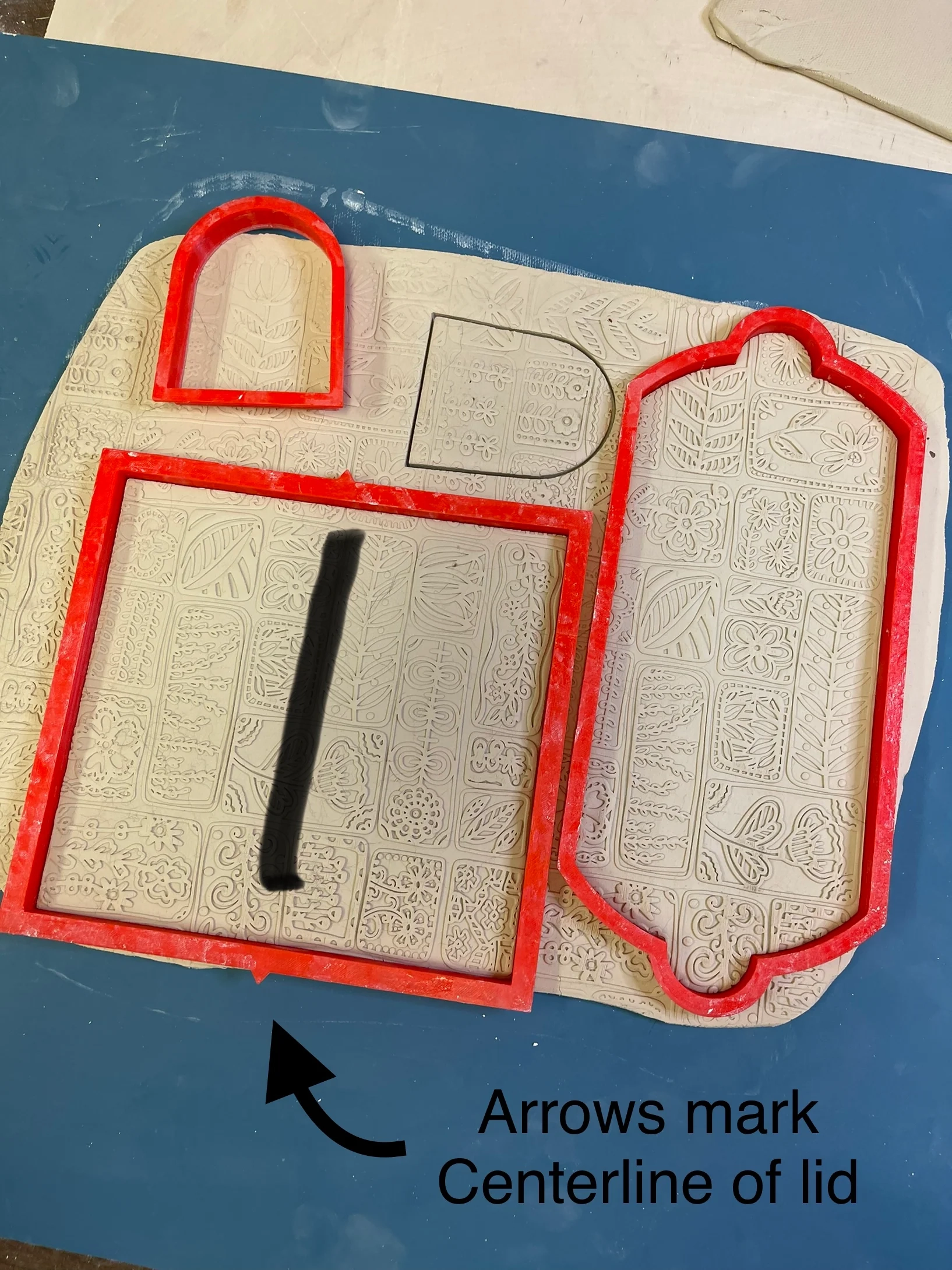 Butter Dish Template Set Clay Cutters Push Form And Template Julian De La Design Butter Dish Template Set Clay Cutters Push Form And Template Julian De La Design