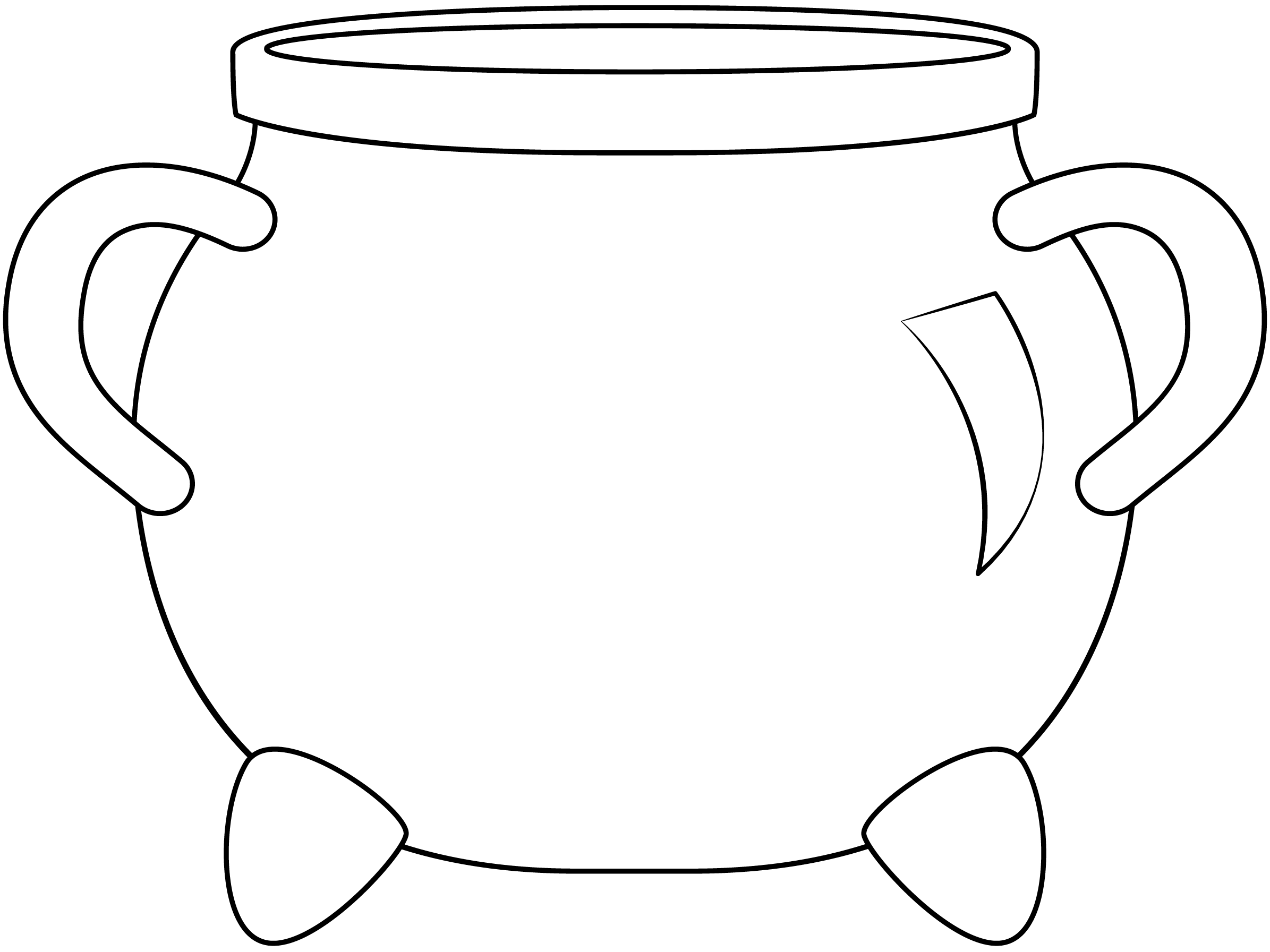 Cauldron Printable Template Free Printable Paper raft Templates