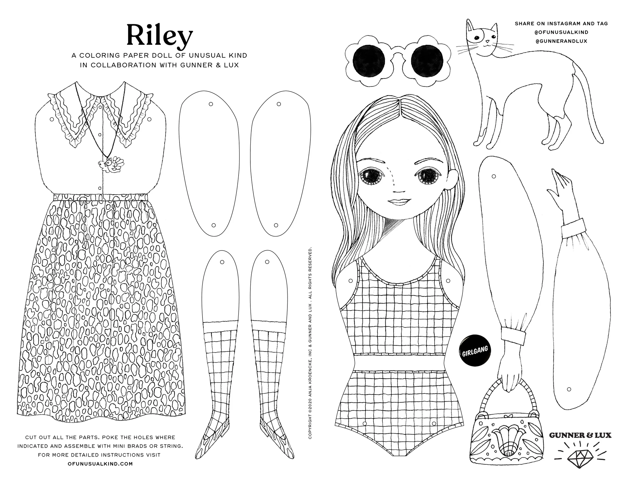 Free Printable Paper Doll Templates