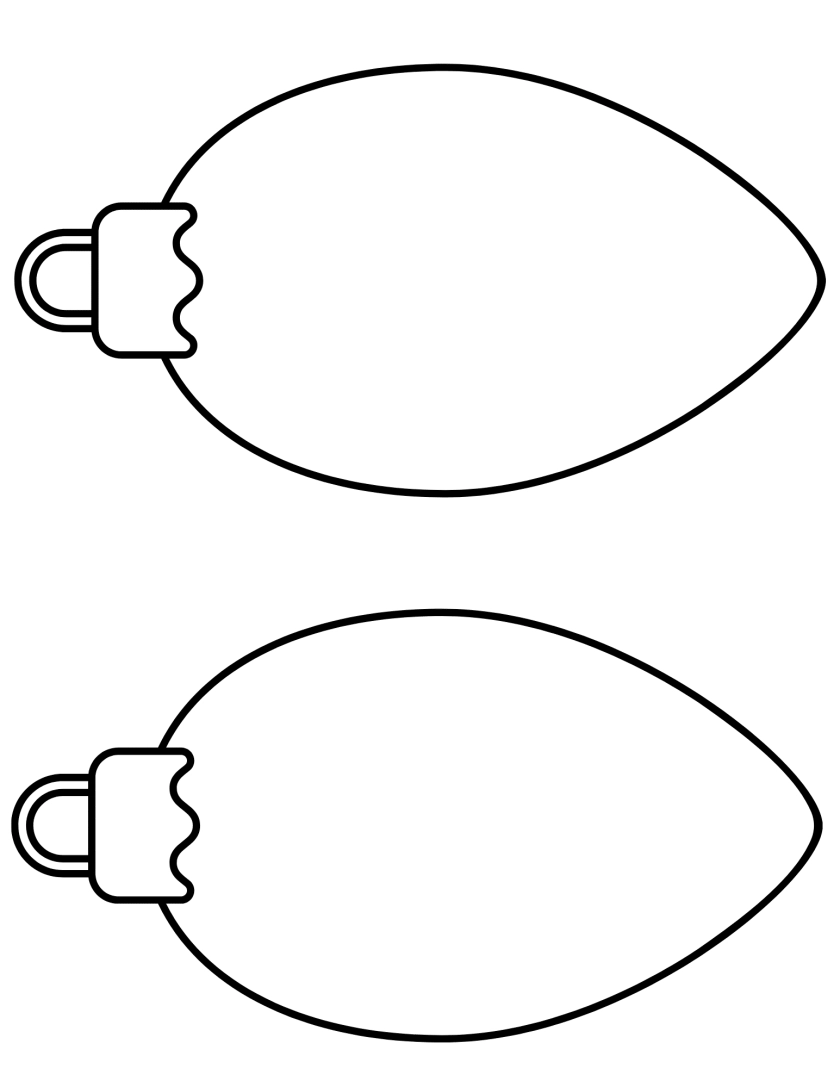Christmas Light Template Printable This Tiny Blue House