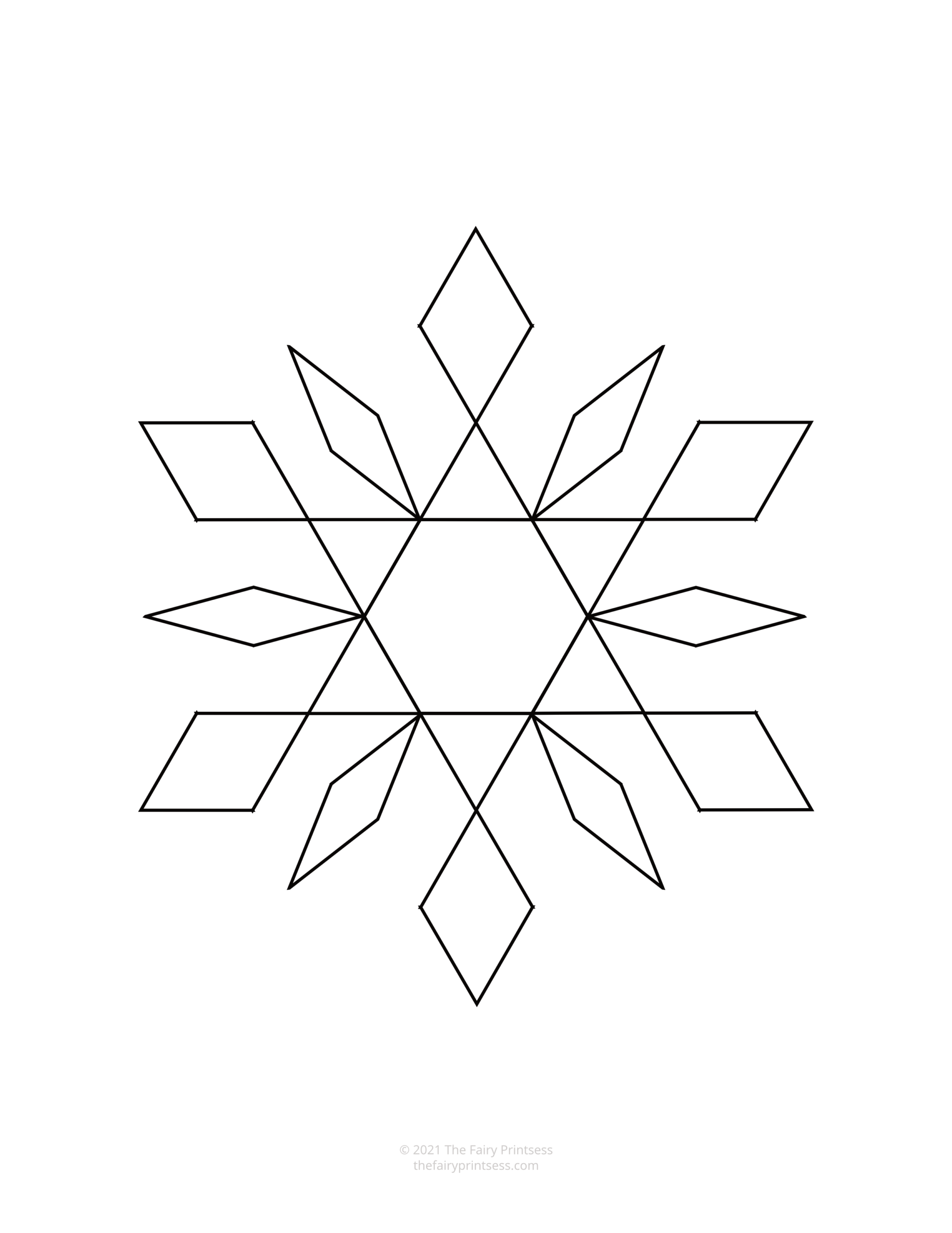 Christmas Pattern Block Templates Free Printable Shape Mats