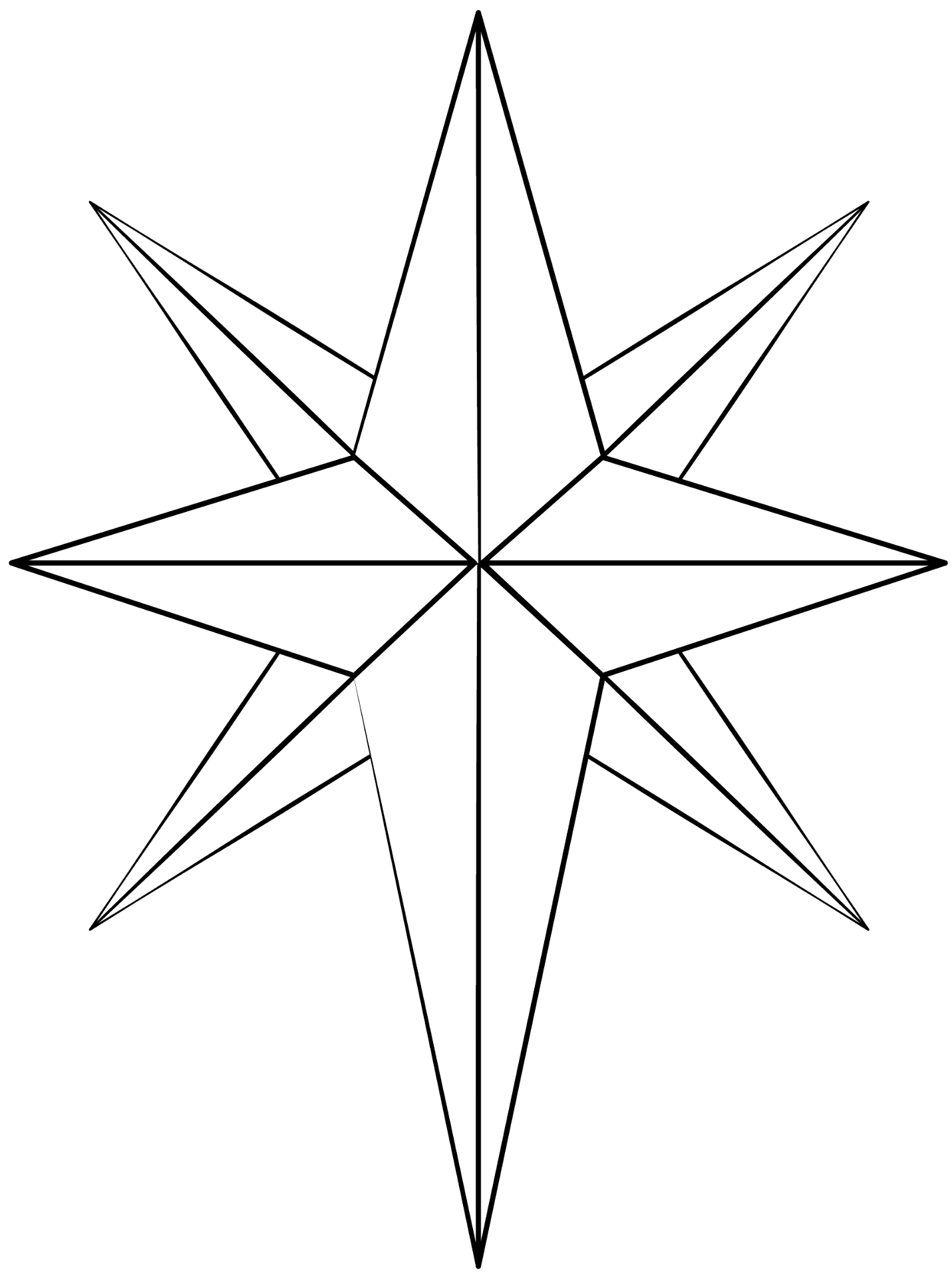 Christmas Star Printable Template Free Printable Paper raft Templates