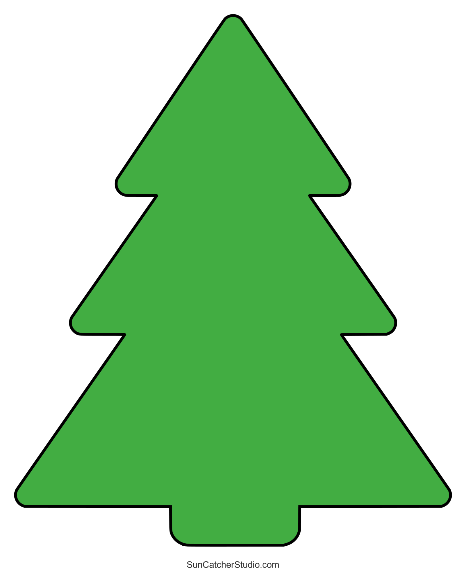 Christmas Tree Templates And Stencils Free Printable Patterns Free Printables Lettering SVG Files Tools Apps