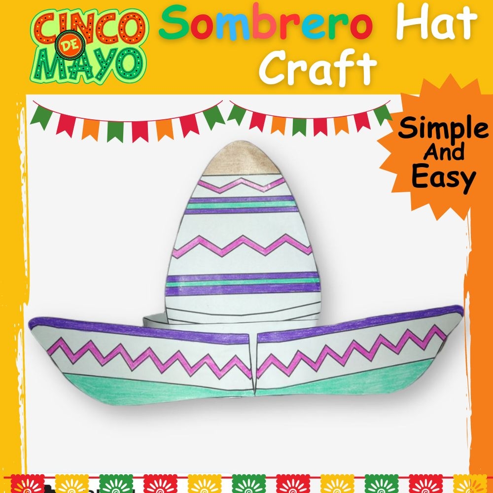Printable Cut Out Sombrero Template