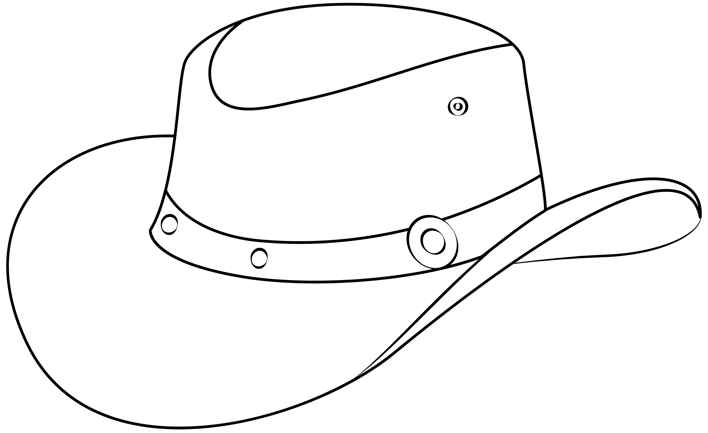 Cowboy Hat Printable Template Free Printable Paper raft Templates