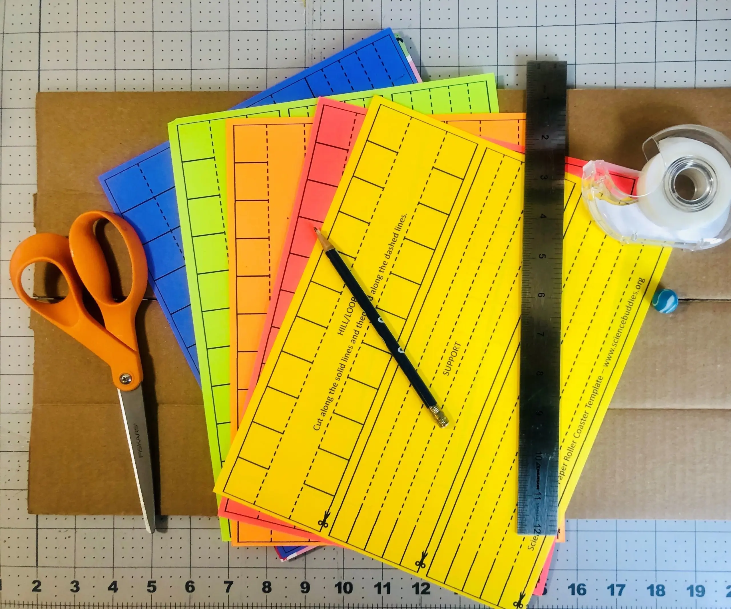 Create Your Own Roller Coaster With Downloadable PDF Or DIY Track 15 Steps with Pictures Instructables