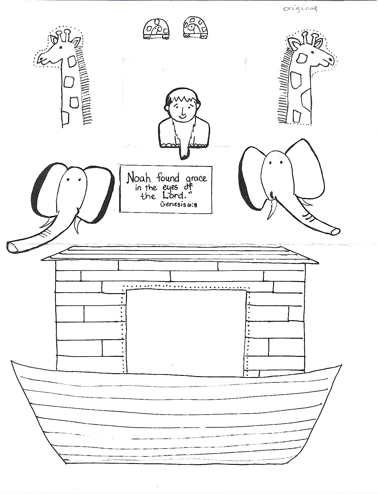 Free Printable Noah'S Ark Template Free Printable Noah'S Ark Template