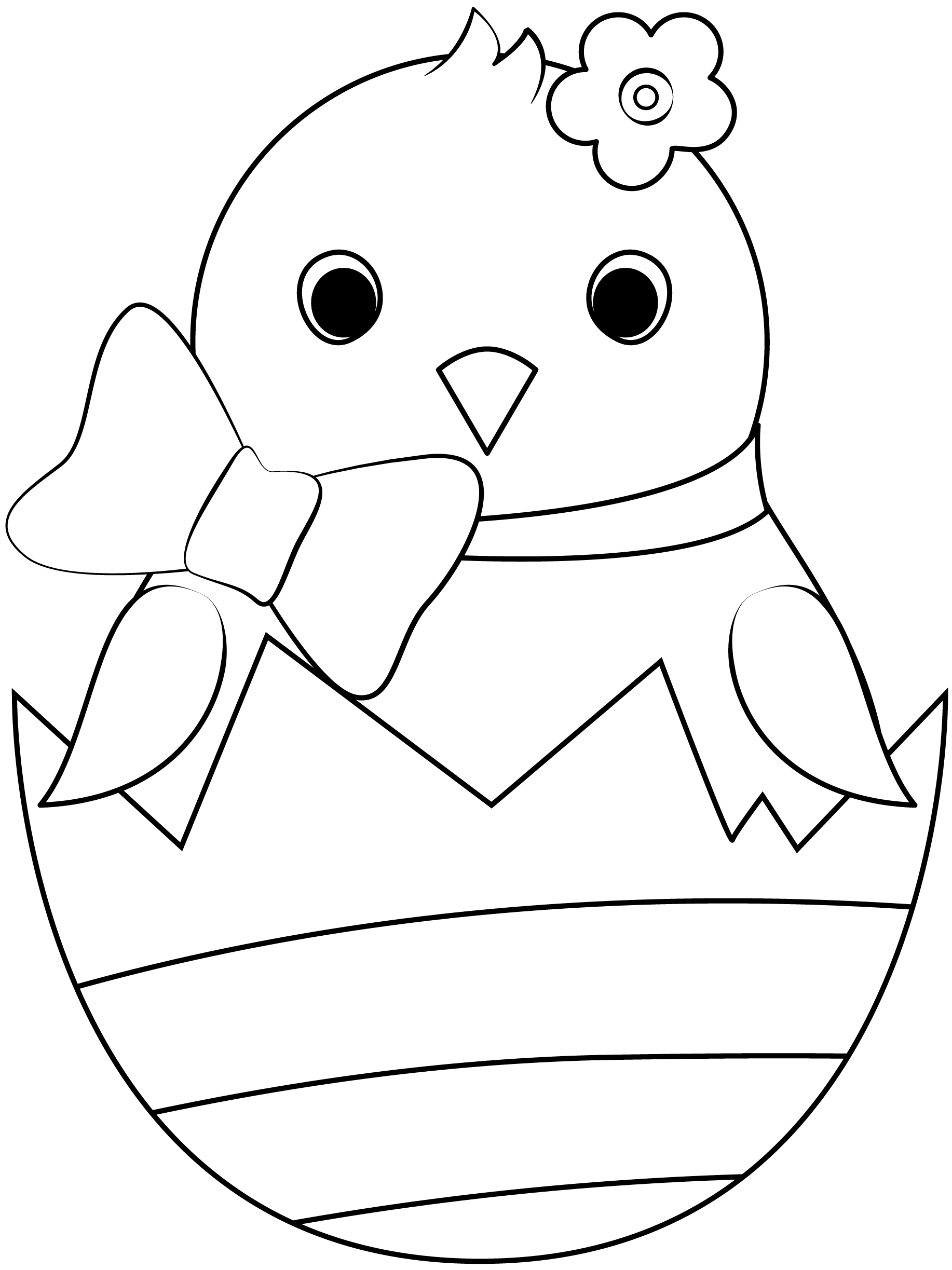 Easter Chick Printable Template Free Printable Paper raft Templates