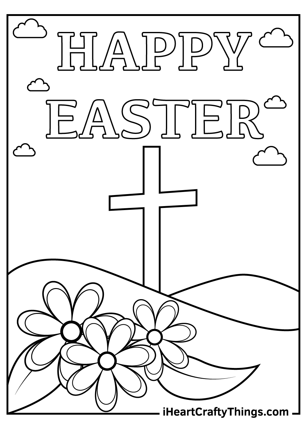 Religious Easter Card Templates Free Printable