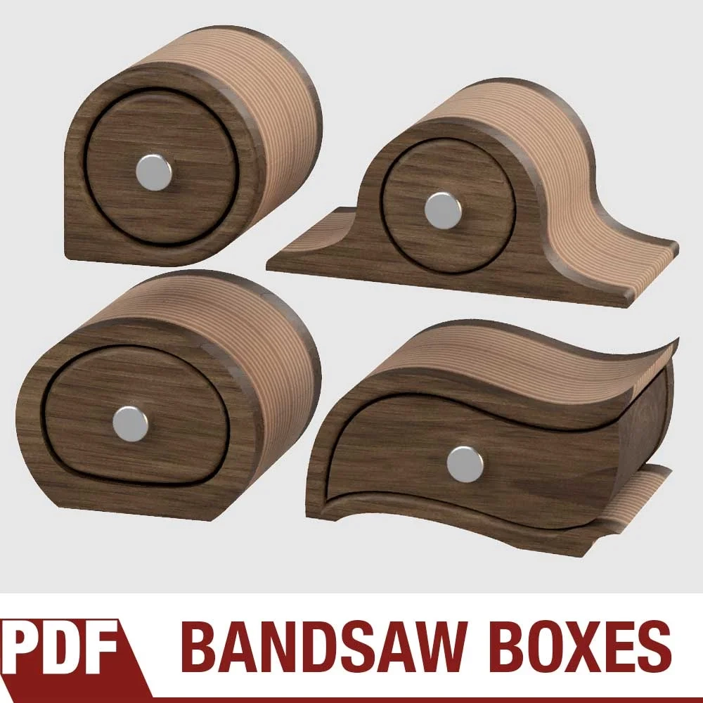 Free Printable Bandsaw Box Templates Free Printable Bandsaw Box Templates