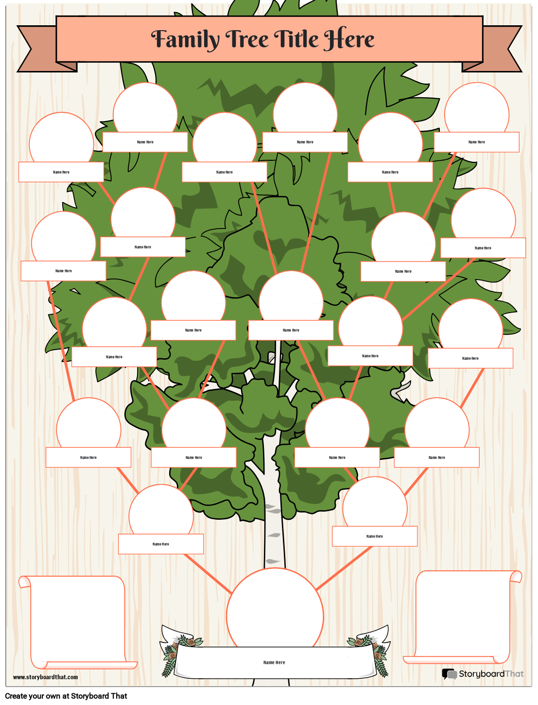 Family Tree Maker Free Templates By Storyboard That Family Tree Maker Free Templates By Storyboard That