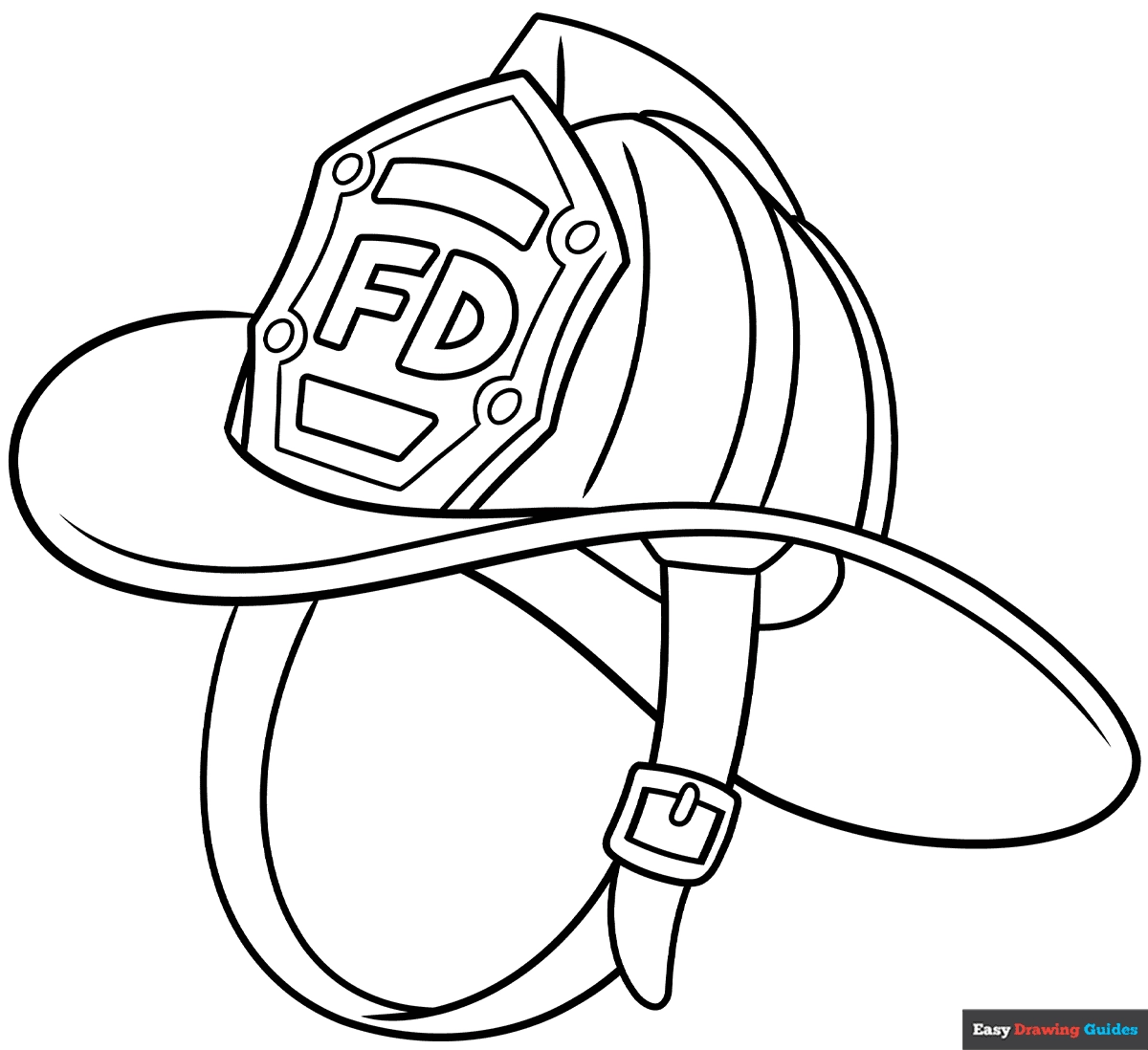 Free Printable Firefighter Hat Template Printable Free Printable Firefighter Hat Template Printable