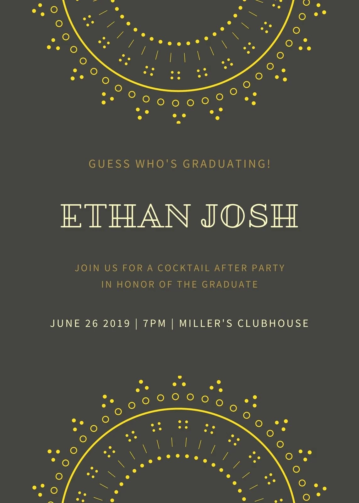 Free Custom Printable Graduation Announcement Templates Canva Free Custom Printable Graduation Announcement Templates Canva