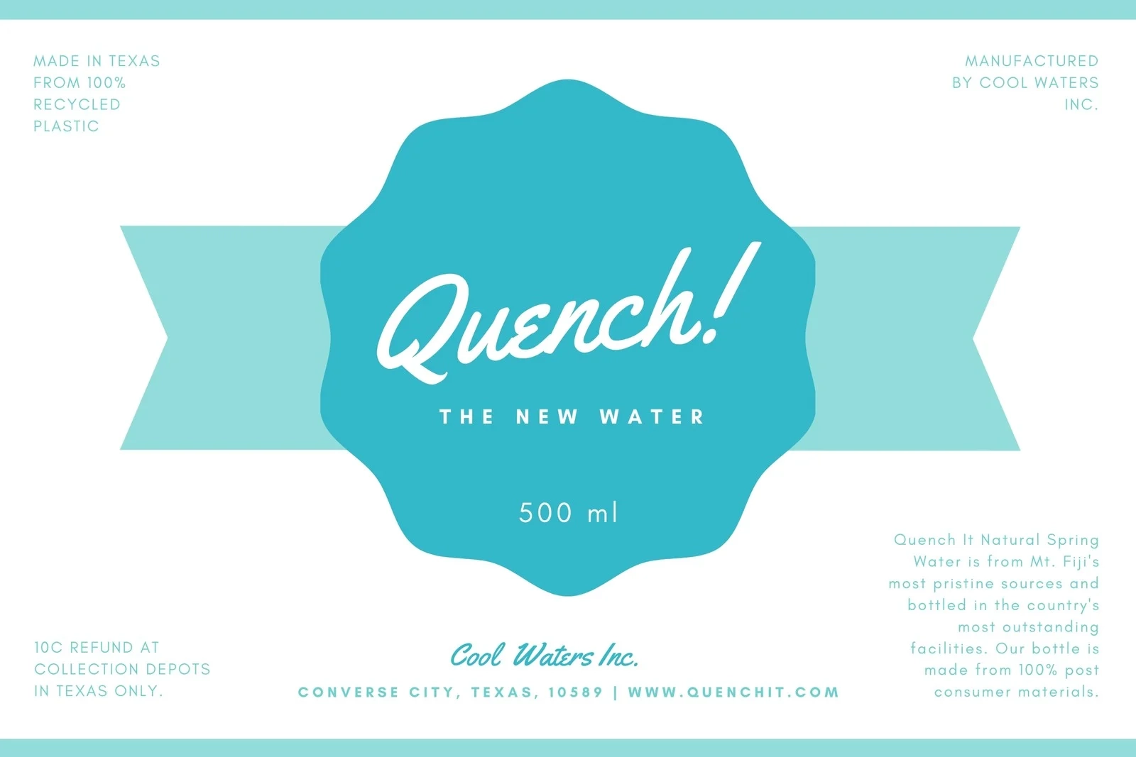 Printable Water Bottle Labels Free Templates Printable Water Bottle Labels Free Templates