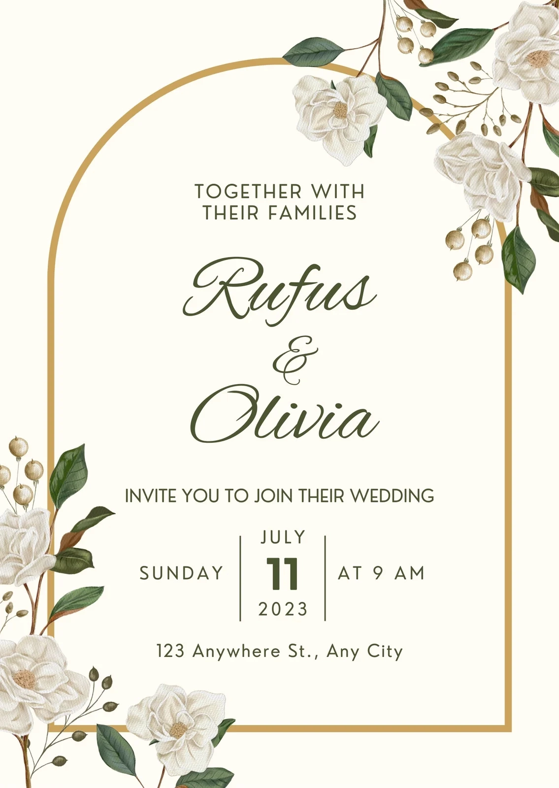 Free Custom Printable Wedding Announcement Templates Canva Free Custom Printable Wedding Announcement Templates Canva
