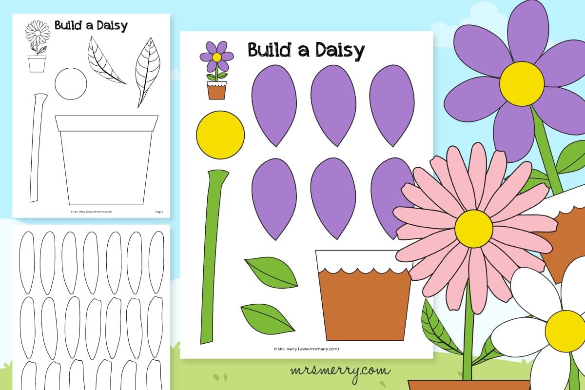 Cut Out Flower Template Printable
