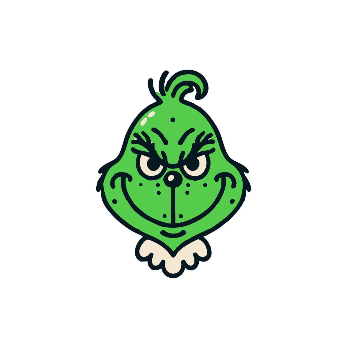 Free Grinch Face Clipart Template To Edit Online Free Grinch Face Clipart Template To Edit Online