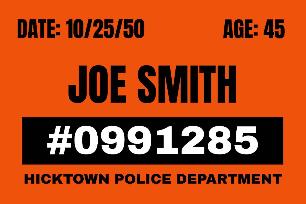 Free Inmate Sign Template To Edit Online