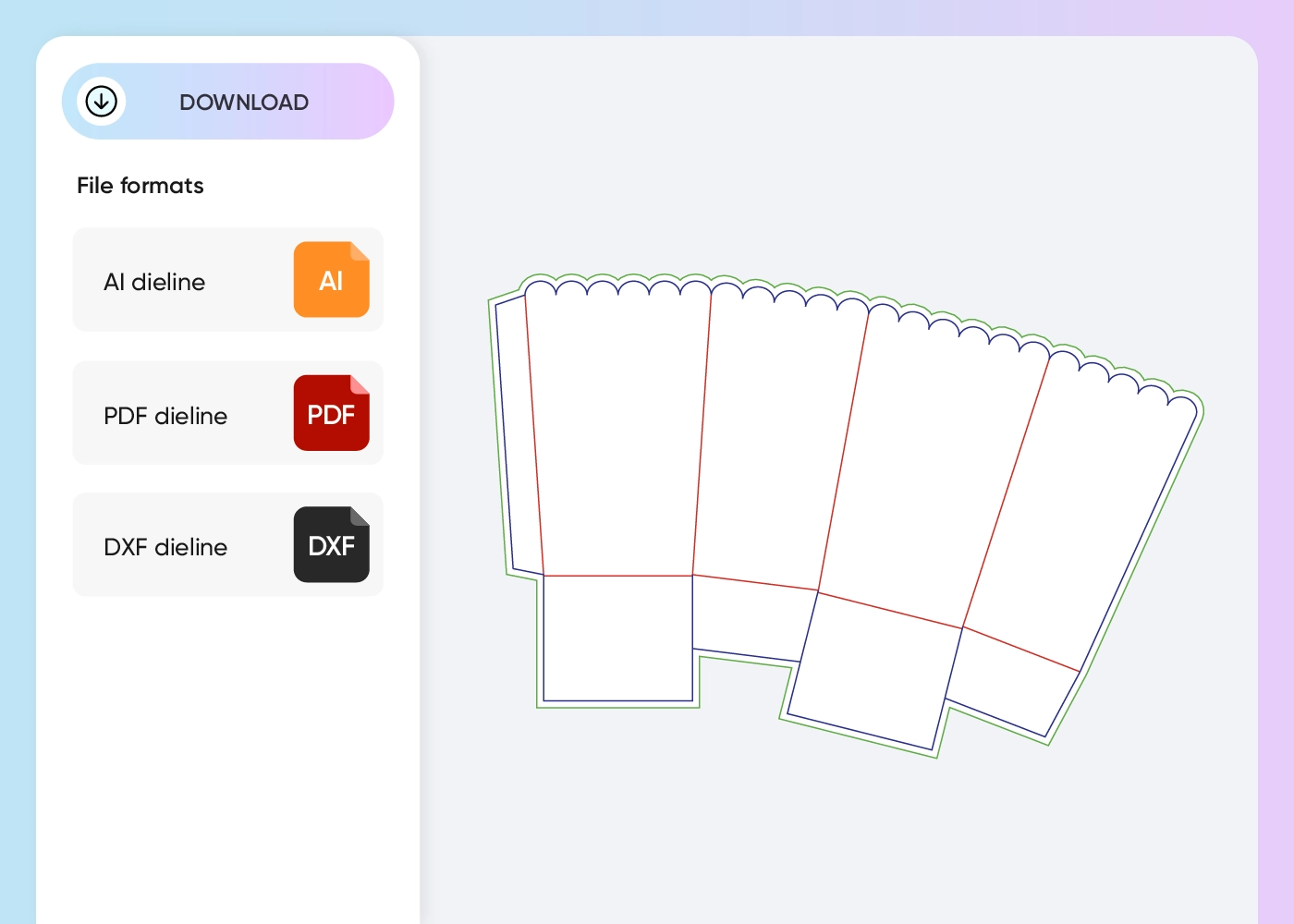 Free Popcorn Box Template Printable