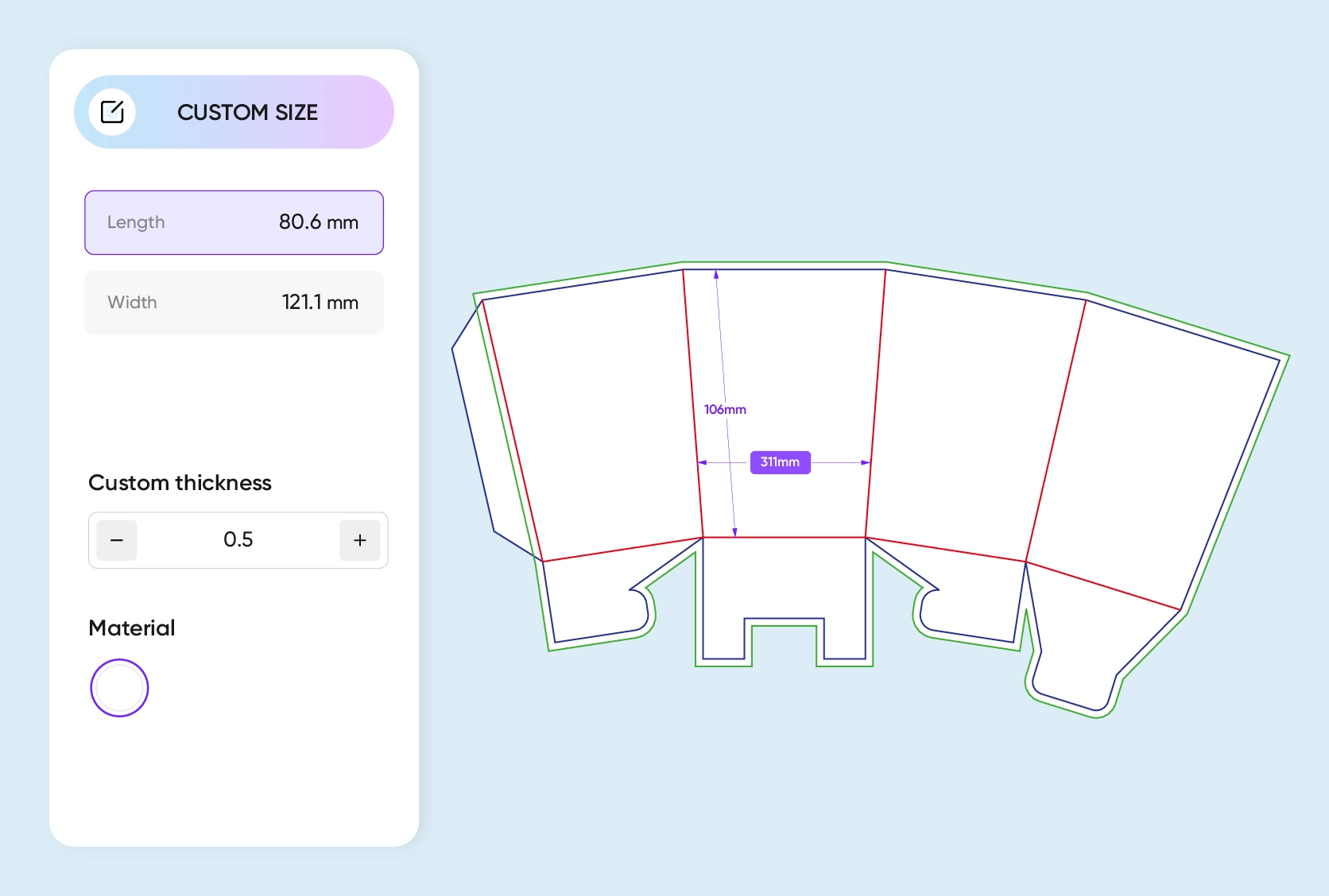 Free Printable Popcorn Box Template Free Printable Popcorn Box Template