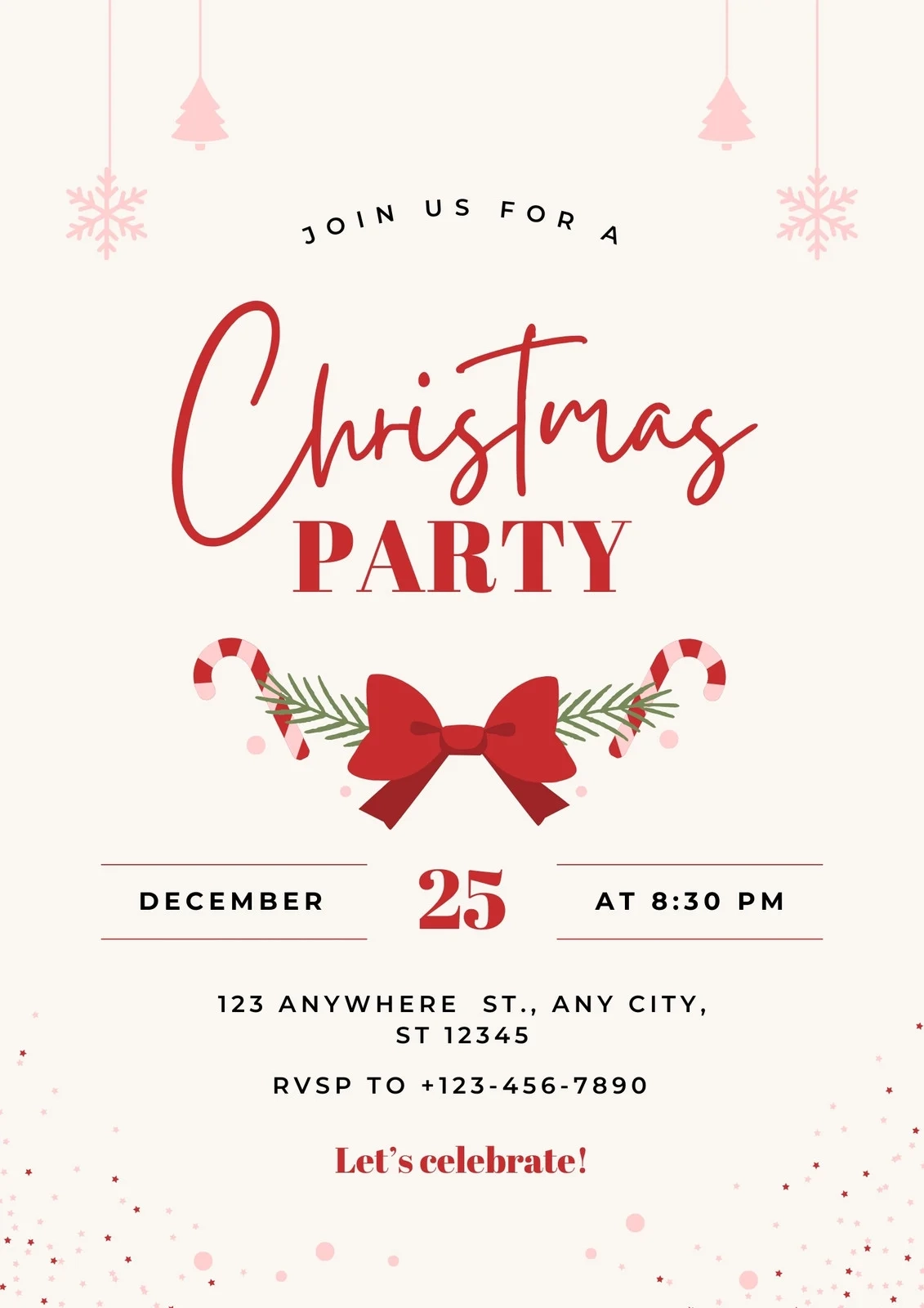 Free Printable And Customizable Party Flyer Templates Canva