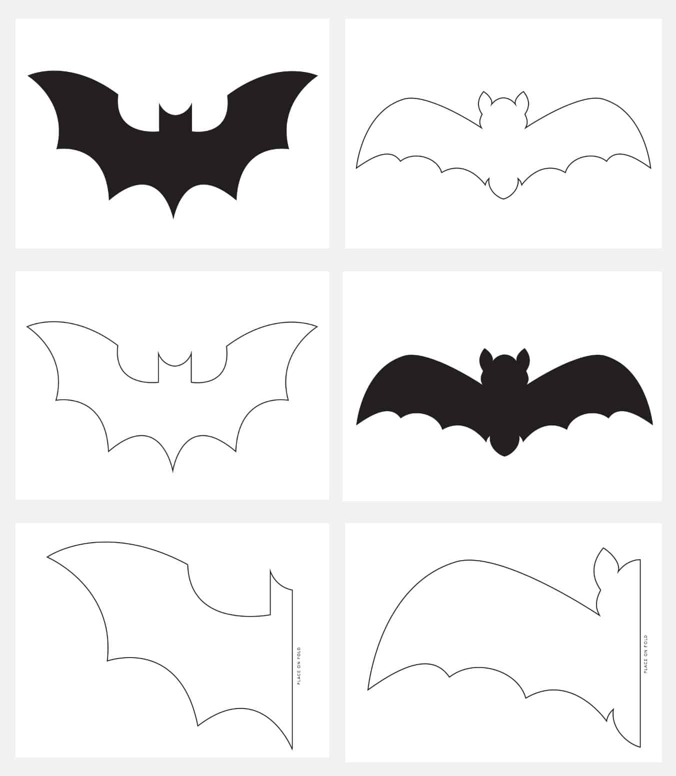 Free Printable Bat Template Friday We re In Love