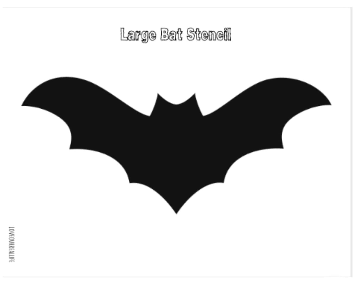 Free Printable Bat Template For Halloween Free Printable Bat Template For Halloween