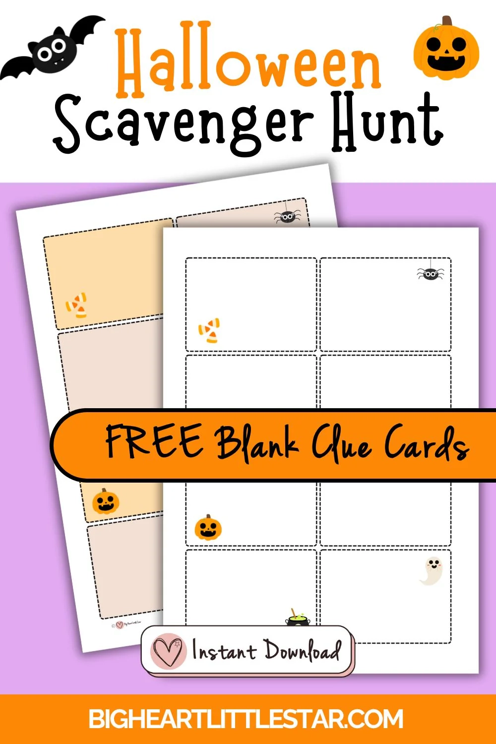 Free Printable Blank Scavenger Hunt Template