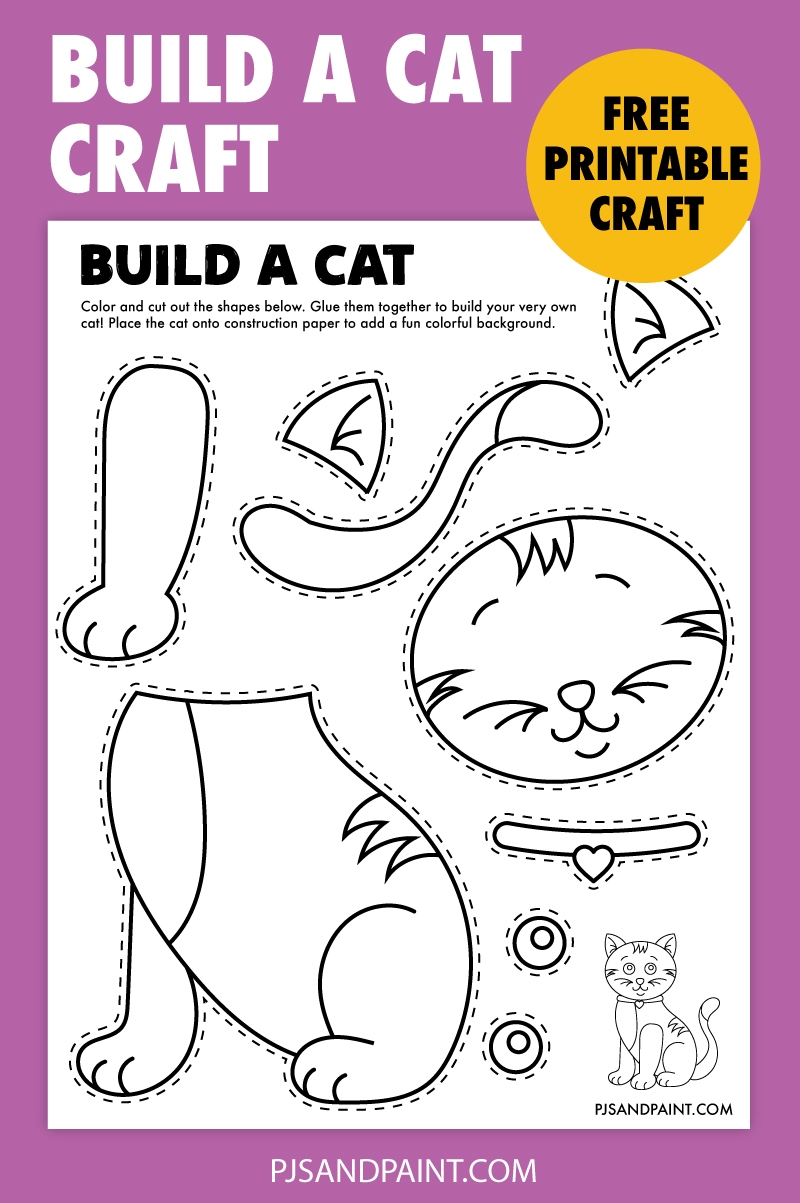 Build Cut Out Printable Craft Templates Build Cut Out Printable Craft Templates