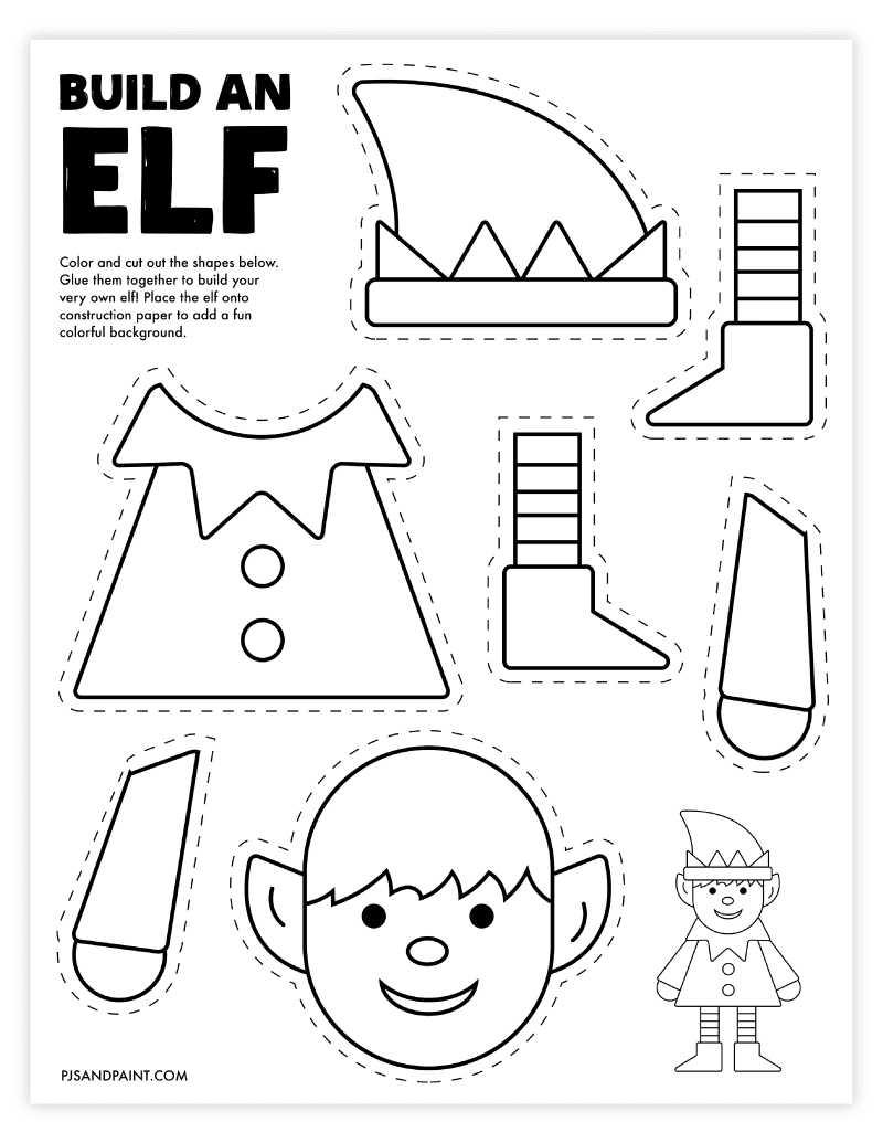 Free Printable Elf Yourself Template