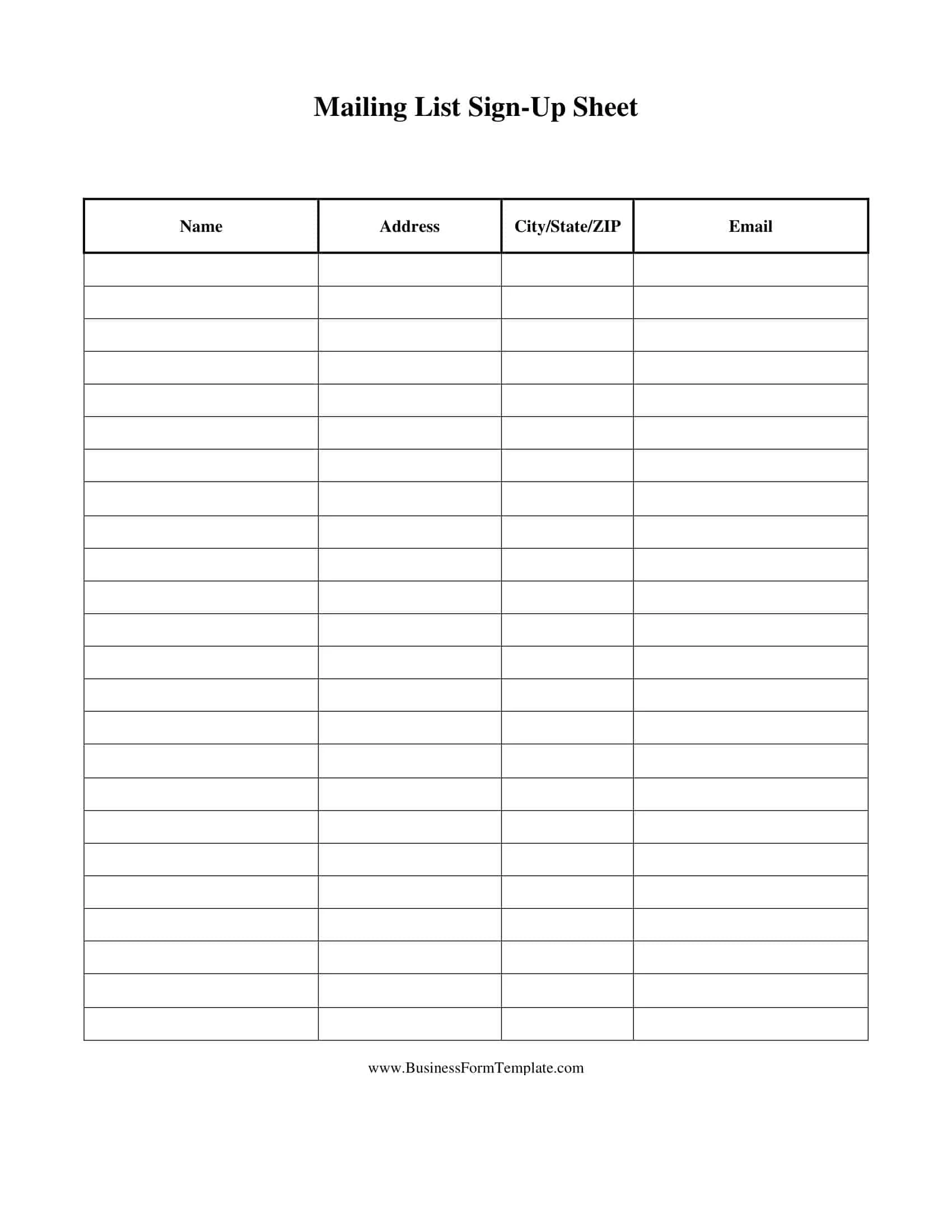 Free Printable Contact List Templates Word Excel PDF Editable