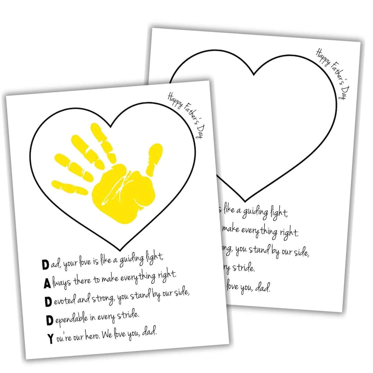 Free Printable Fathers Day Cards With Handprints Footprint Fathers Printable Father s Day Handprint Cards Free Printable Fathers Day Cards With Handprints Footprint Fathers Printable Father s Day Handprint Cards