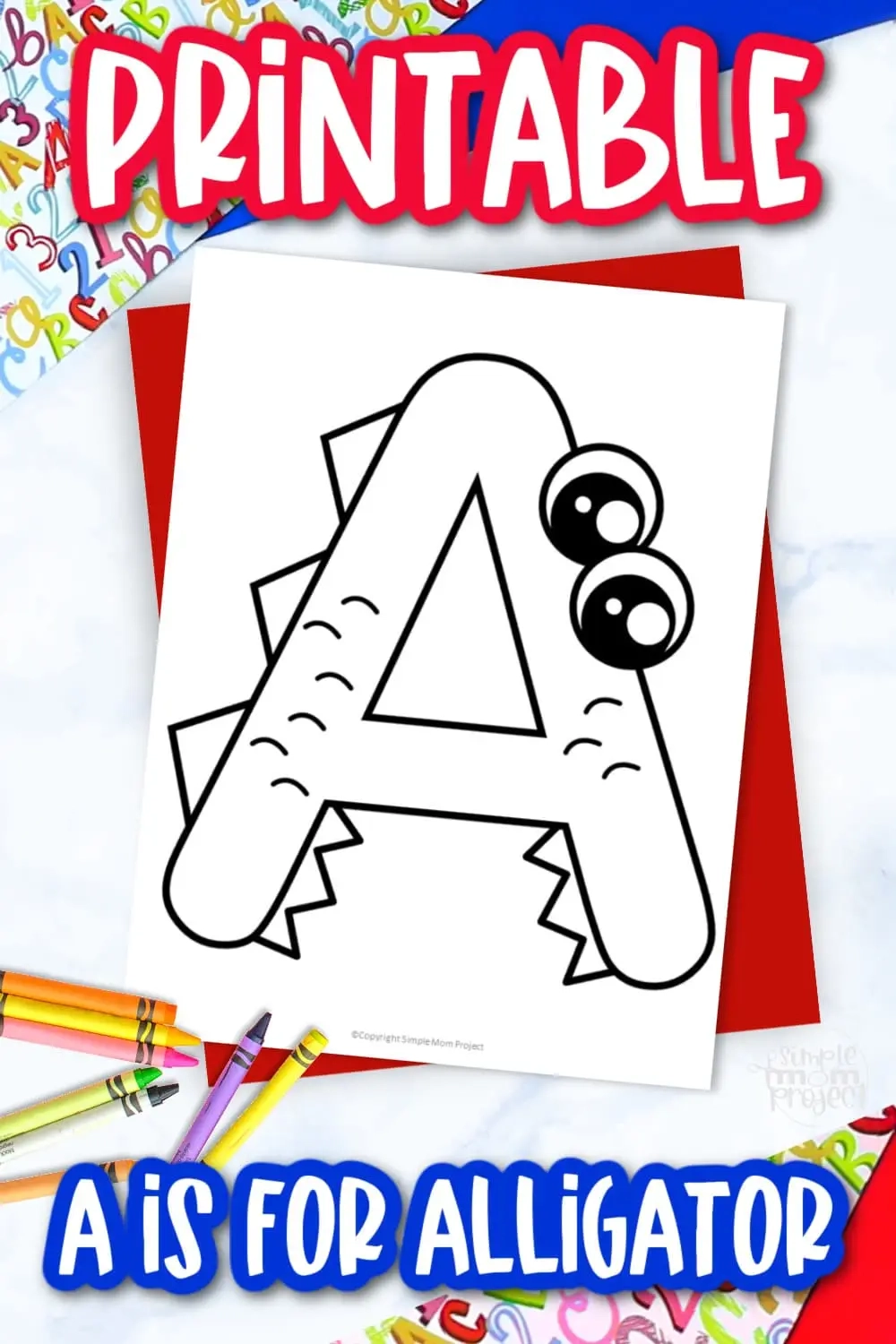 Letter A Template Free Printable