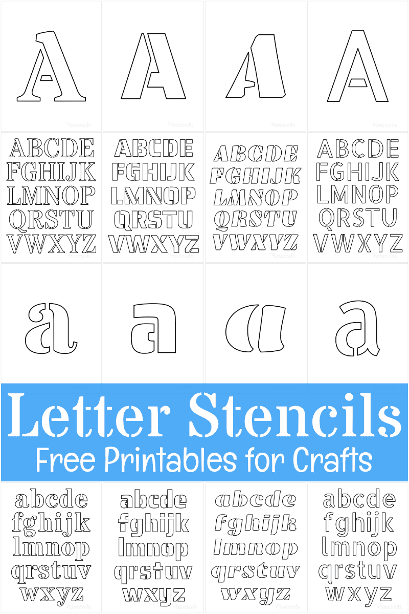 Free Printable Alphabet Letter Template
